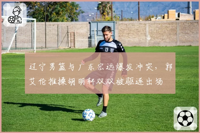 辽宁男篮与广东宏远爆发冲突,郭艾伦推搡胡明轩双双被驱逐出场